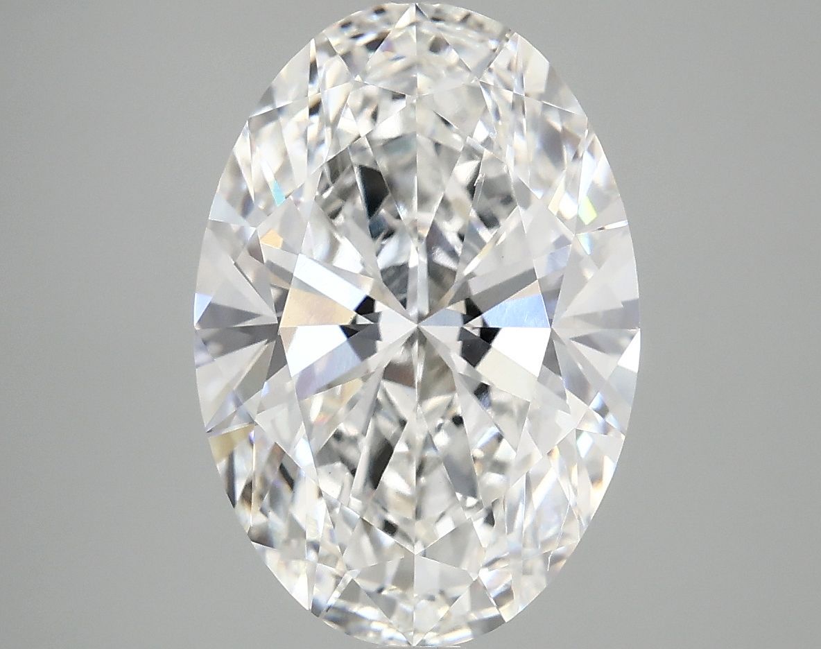5.02 ct. oval Lab Grown Diamond front image