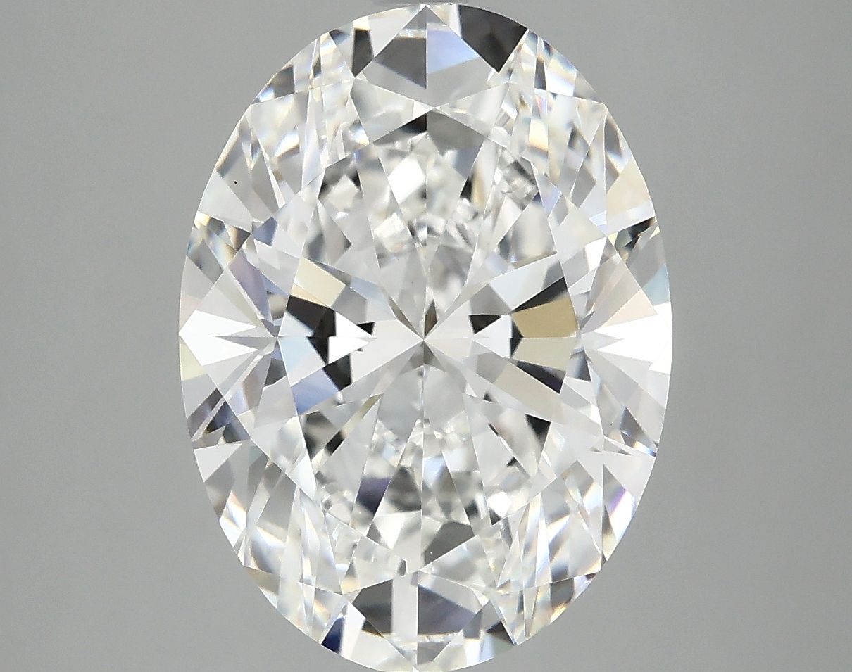 5.00 ct. oval Lab Grown Diamond front image