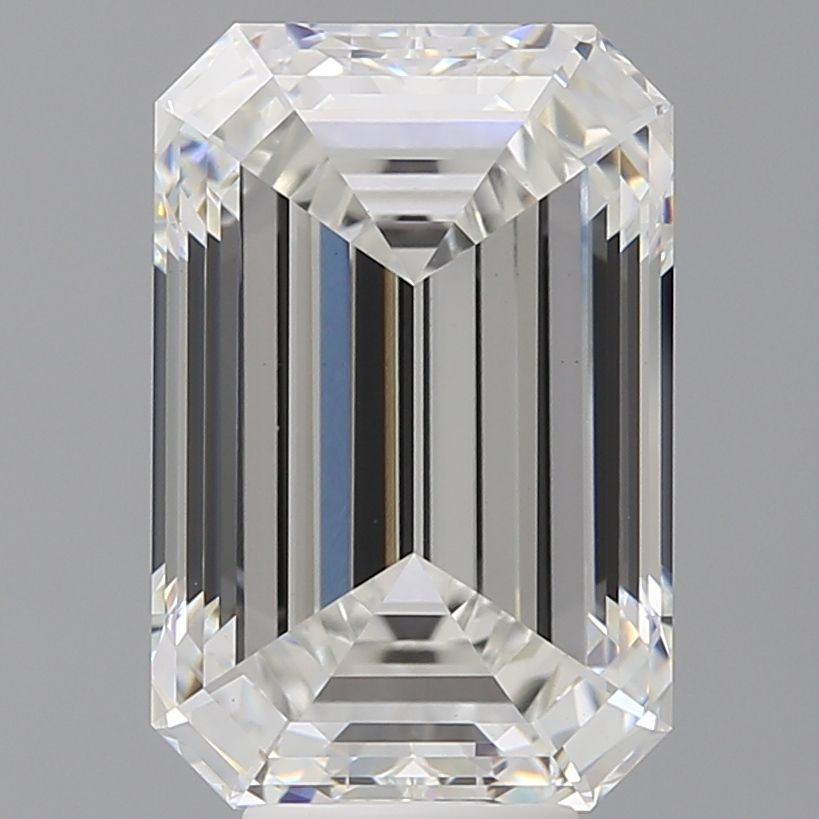 8.03 ct. emerald Lab Grown Diamond front image