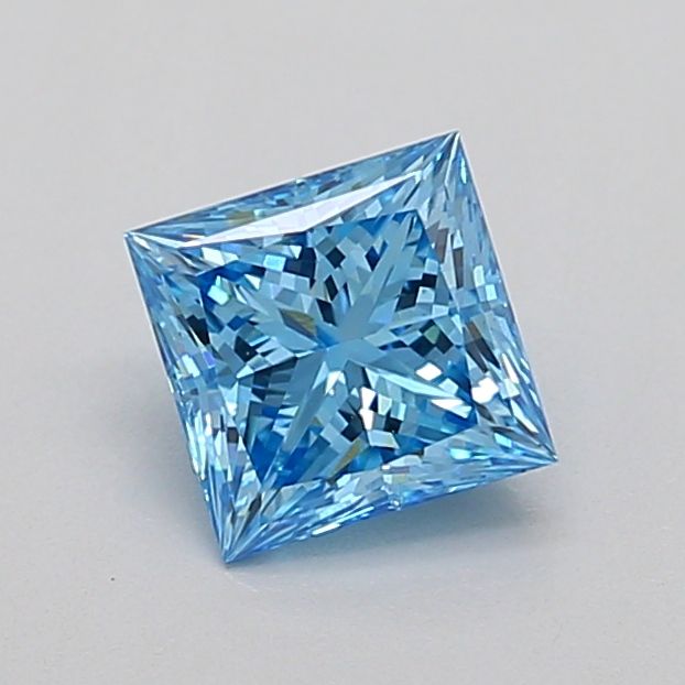 0.82 CT Fancy Vivid Blue PRINCESS