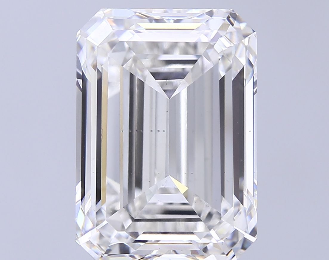 12.09 ct. emerald Lab Grown Diamond front image