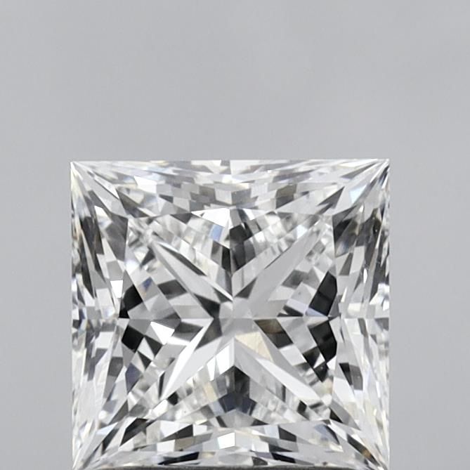 1.37 ct Princess diamond
