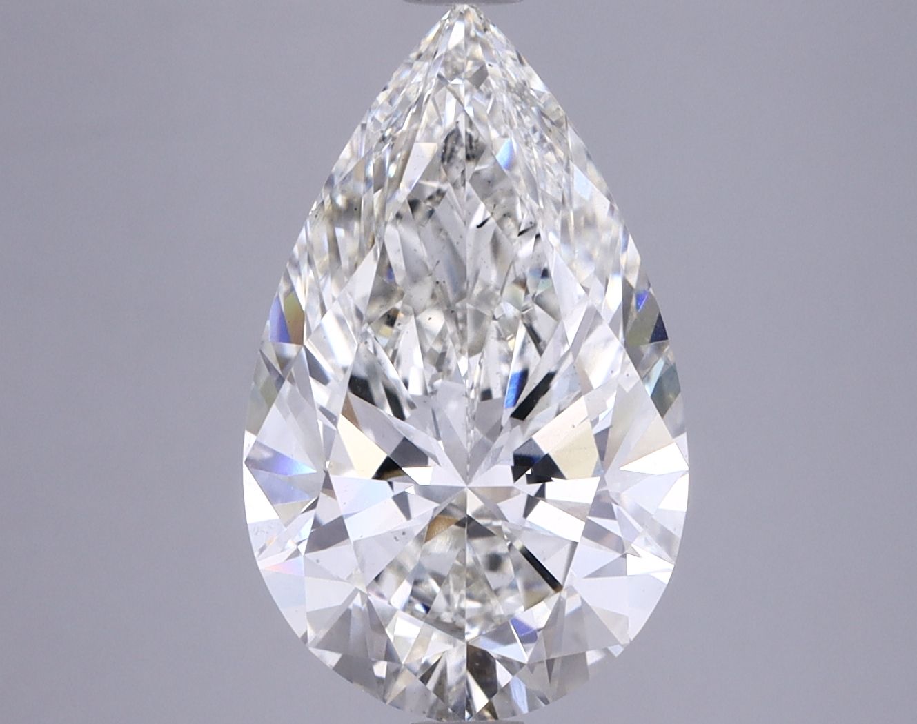 3.87 ct. pear Lab Grown Diamond front image