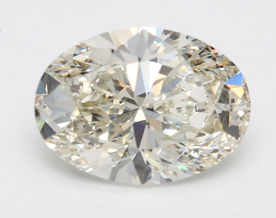 2.06 ct. oval Lab Grown Diamond front image