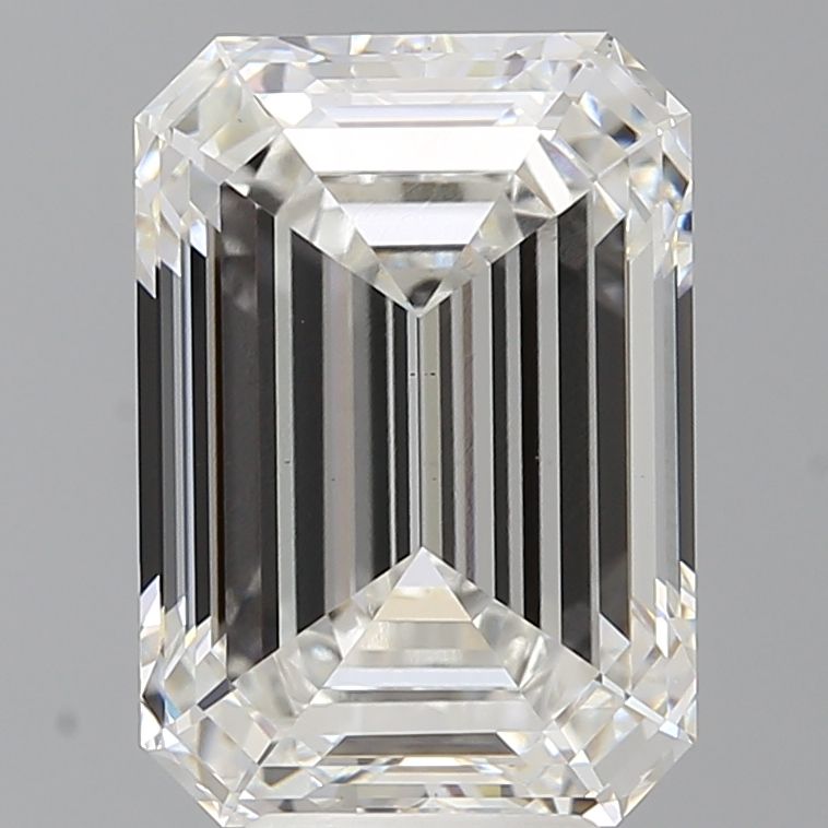 6.51 ct. emerald Lab Grown Diamond front image