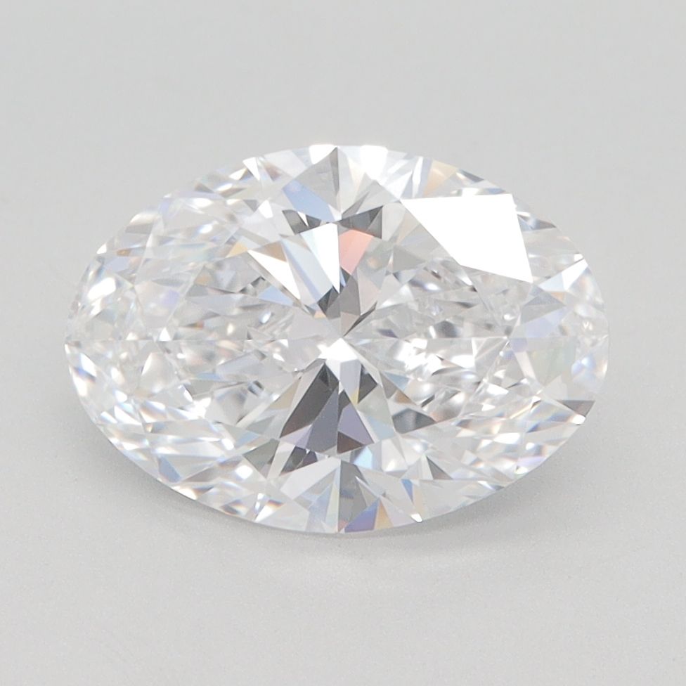 2.10 ct. oval Lab Grown Diamond front image