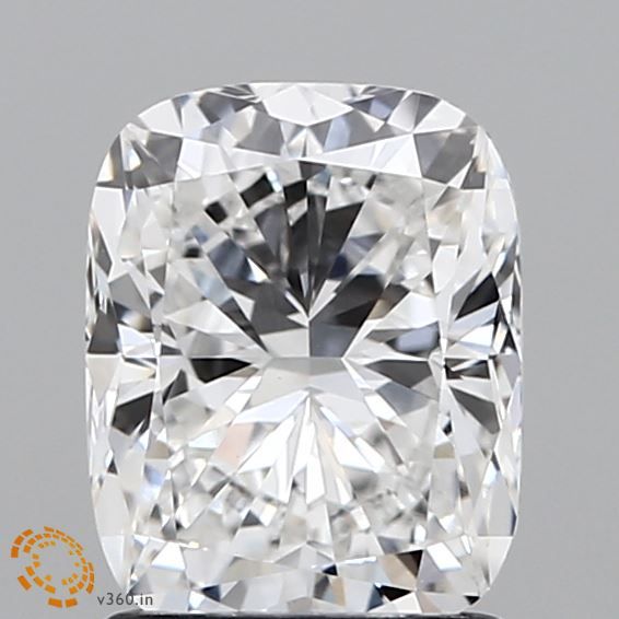 1.62 ct lab-grown Cushion brilliant Diamond