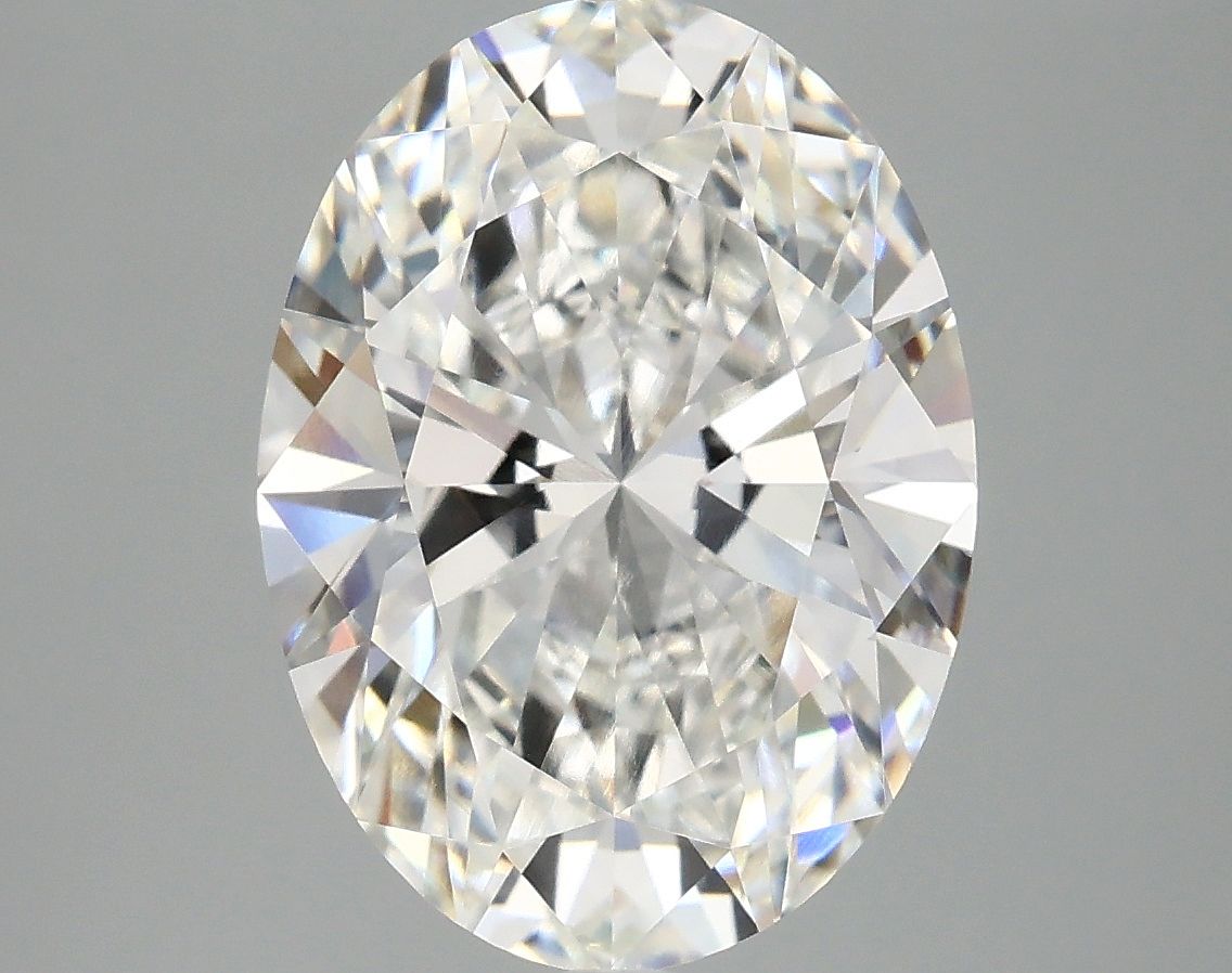 4.09 ct. oval Lab Grown Diamond front image