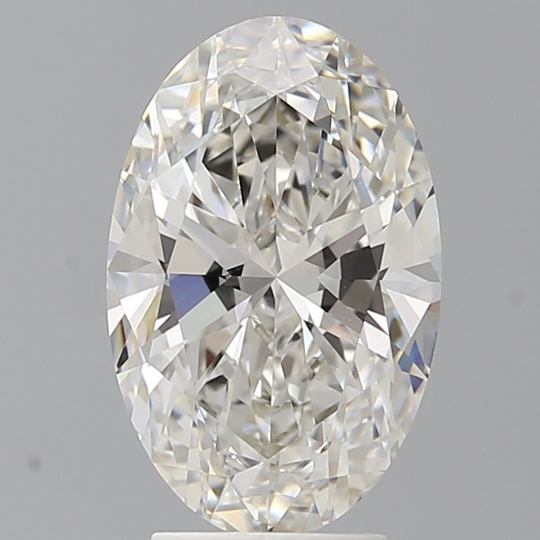 3.57 ct. oval Lab Grown Diamond front image