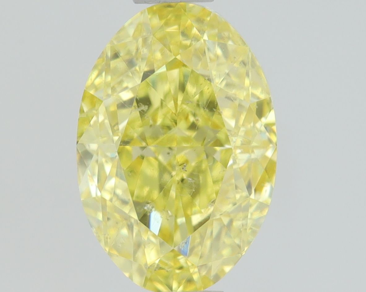 Diament 0.73 ct Fancy Intense Yellow/SI2