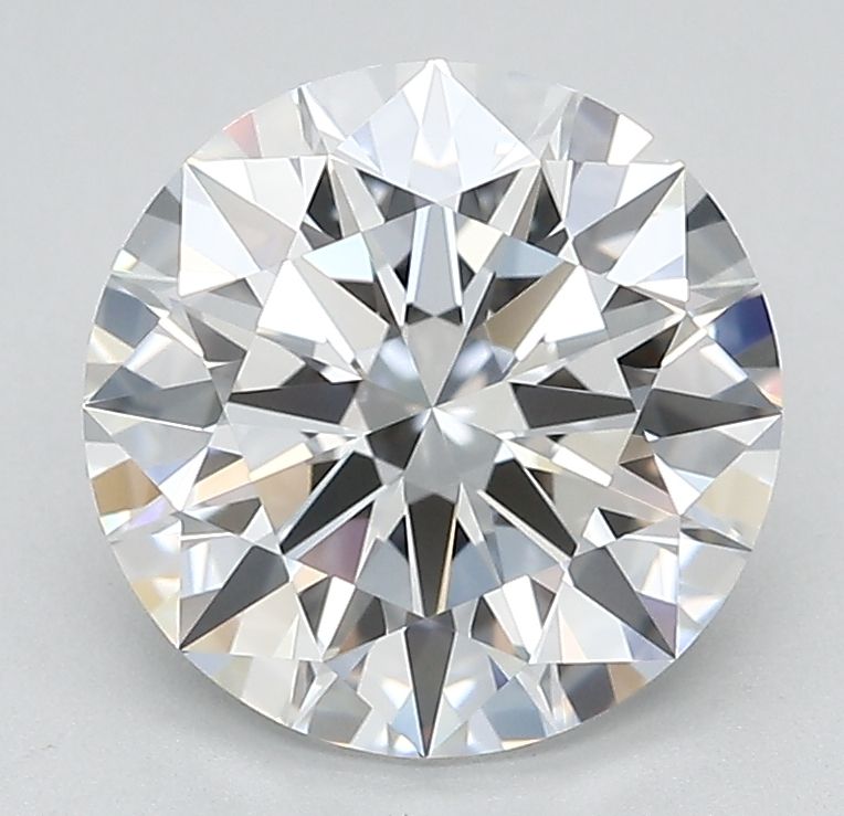 2.70 ct. round Lab Grown Diamond front image