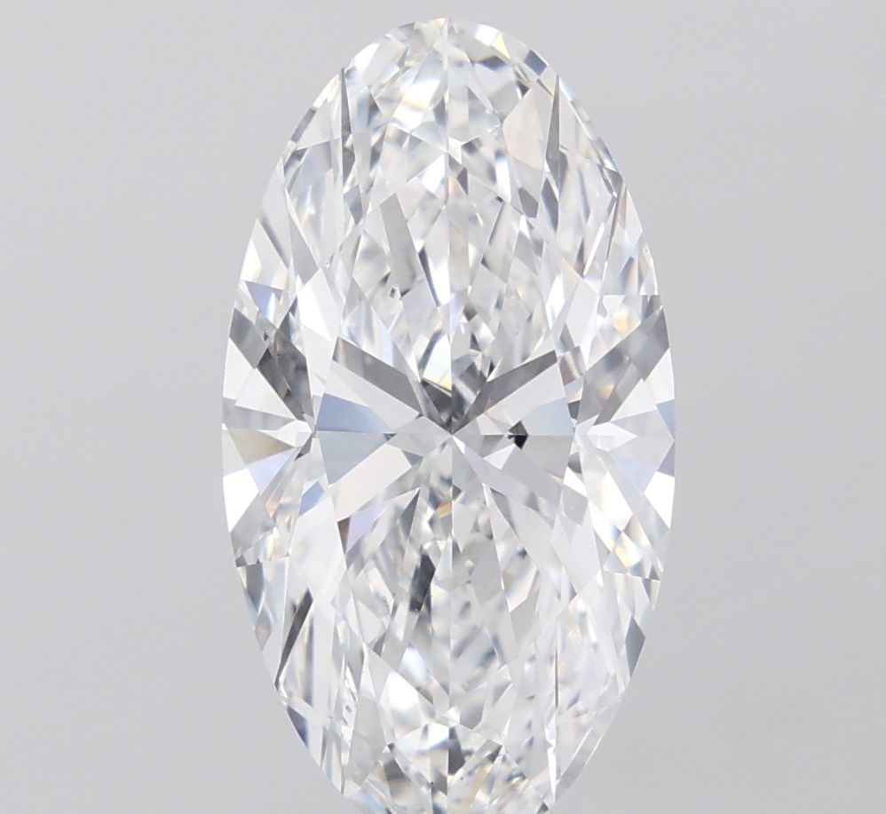 6.03 ct. oval Lab Grown Diamond front image