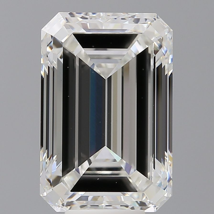 9.54 ct. emerald Lab Grown Diamond front image