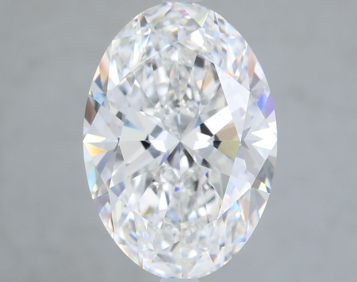 5.03 ct. oval Lab Grown Diamond front image