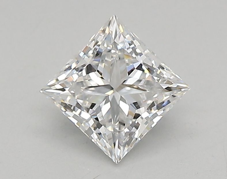 0.84 ct lab-grown Princess Diamond