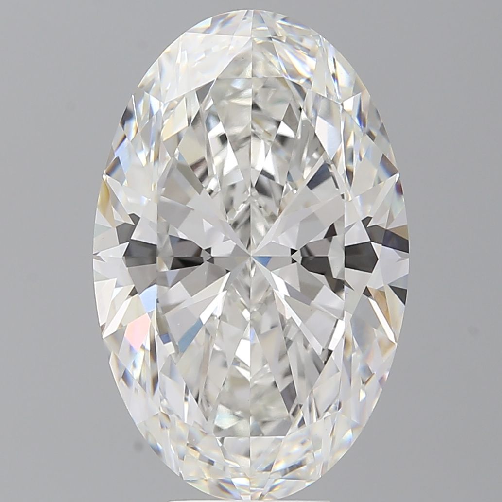 9.05 ct. oval Lab Grown Diamond front image