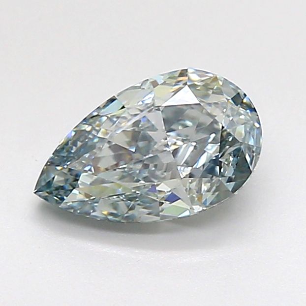 1.01 CT Fancy Intense Green PEAR