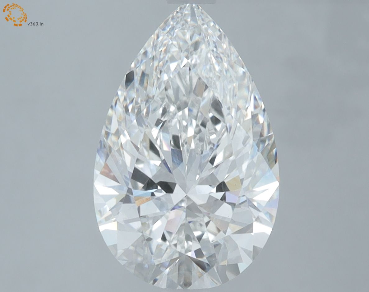3.18 ct. pear Lab Grown Diamond front image
