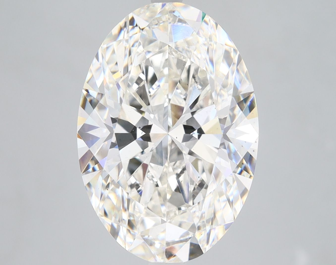 5.56 ct. oval Lab Grown Diamond front image