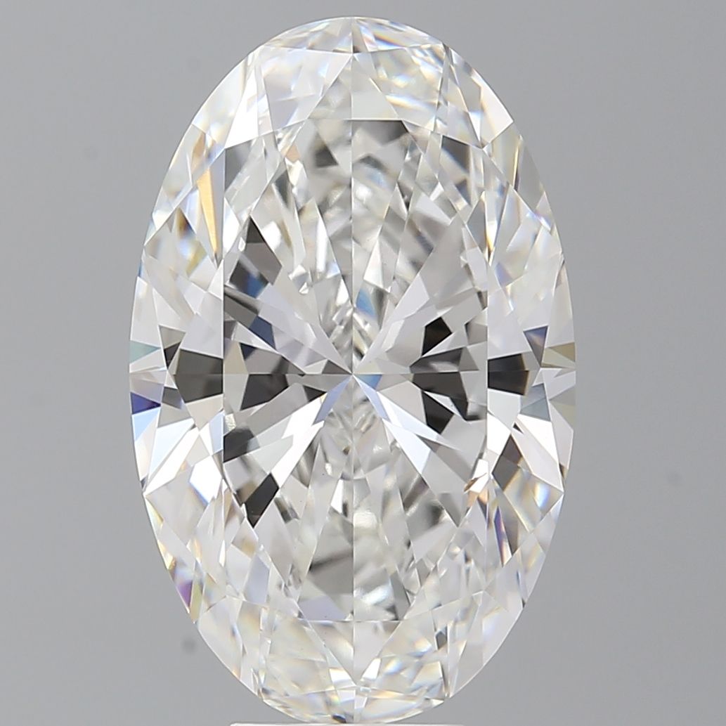 8.58 ct. oval Lab Grown Diamond front image