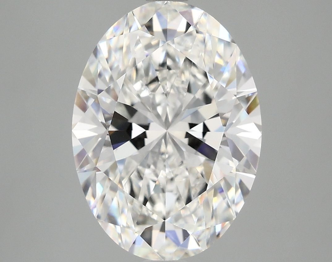 4.09 ct. oval Lab Grown Diamond front image