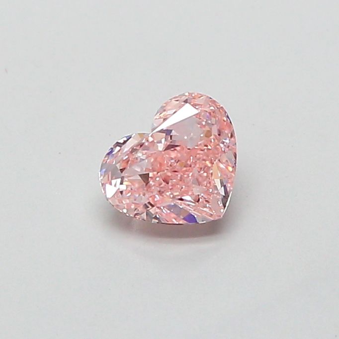 1.02 CT Fancy Intense Pink HEART