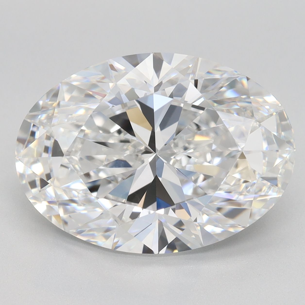 5.39 ct. oval Lab Grown Diamond front image