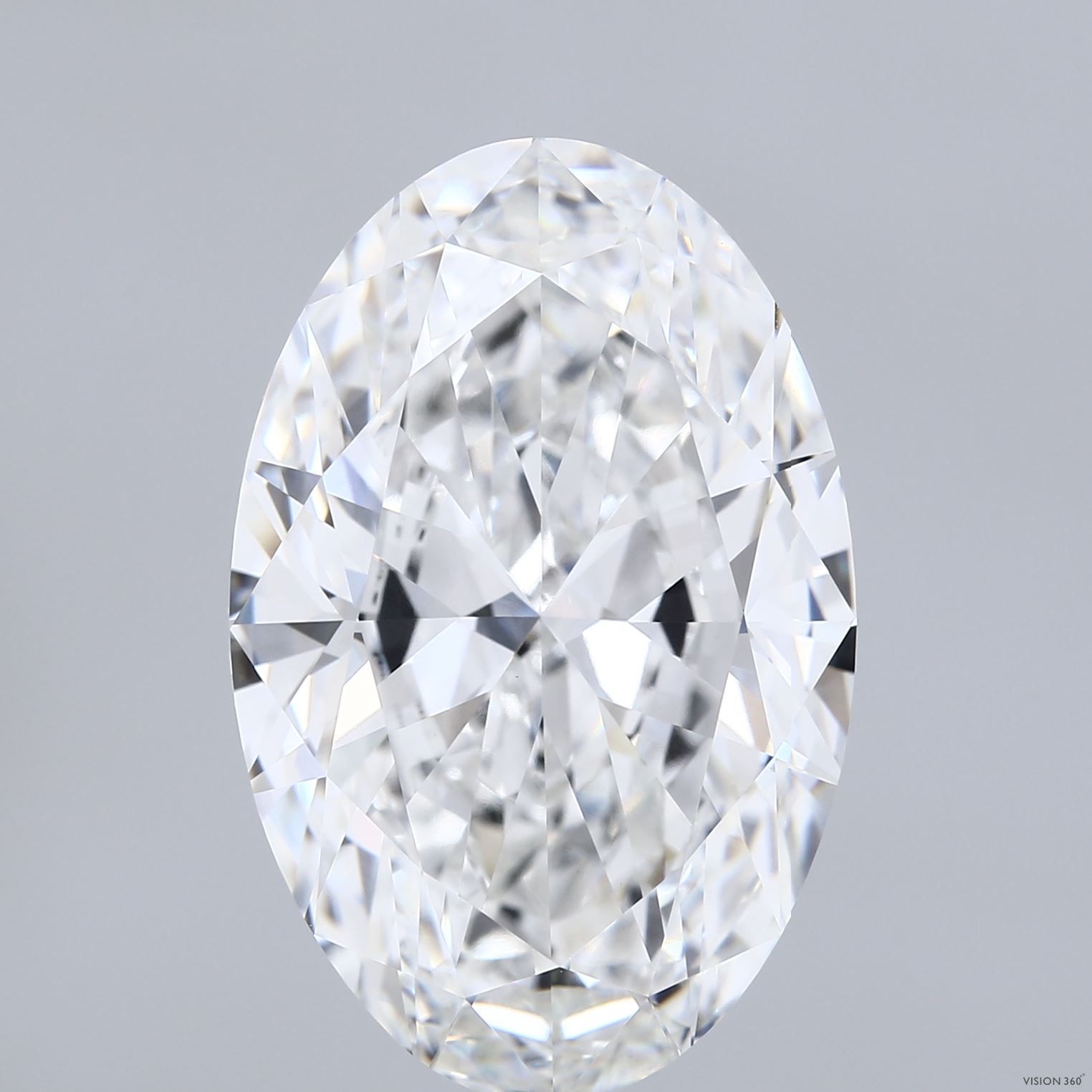 15.06 ct. oval Lab Grown Diamond front image