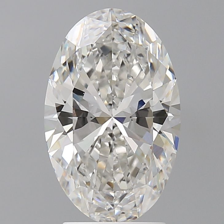 3.07 ct. oval Lab Grown Diamond front image