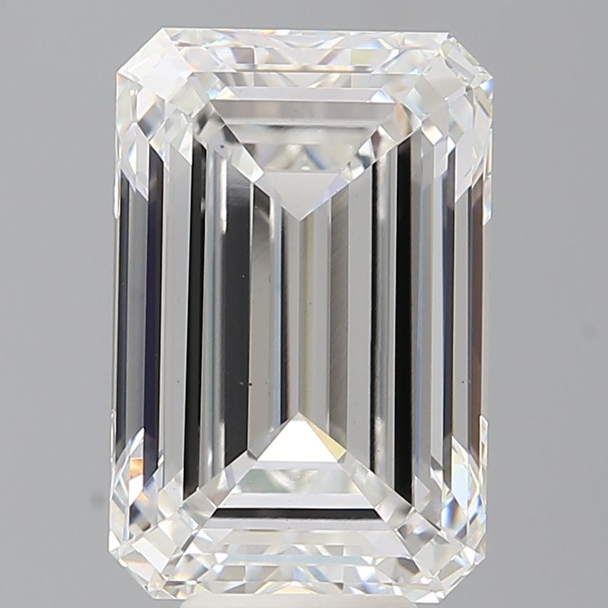 8.10 ct. emerald Lab Grown Diamond front image
