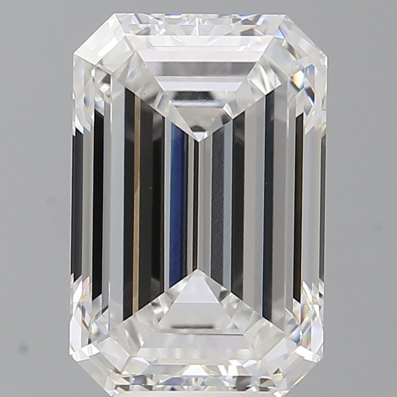 6.51 ct. emerald Lab Grown Diamond front image