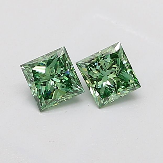 0.44 ct lab-grown Princess Diamond