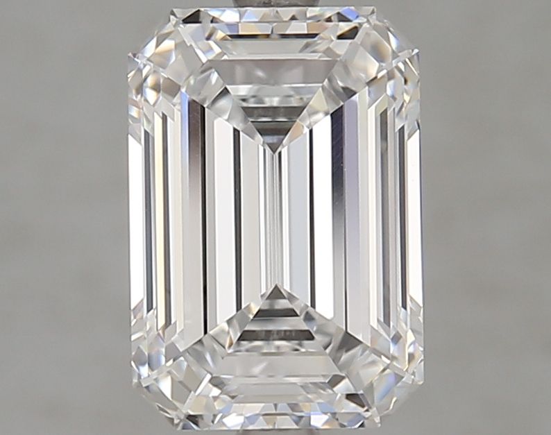 Diamant Émeraude 3.01 ct - Couleur D - Pureté VVS1