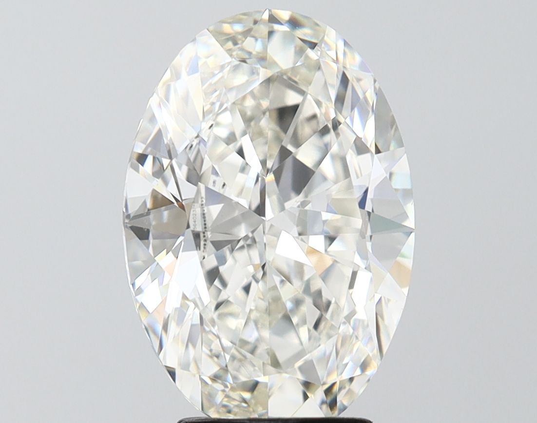 3.93 ct. oval Lab Grown Diamond front image