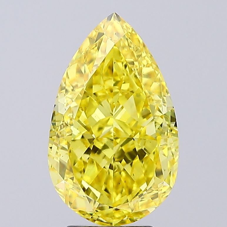 6.07 ct. pear Lab Grown Diamond front image