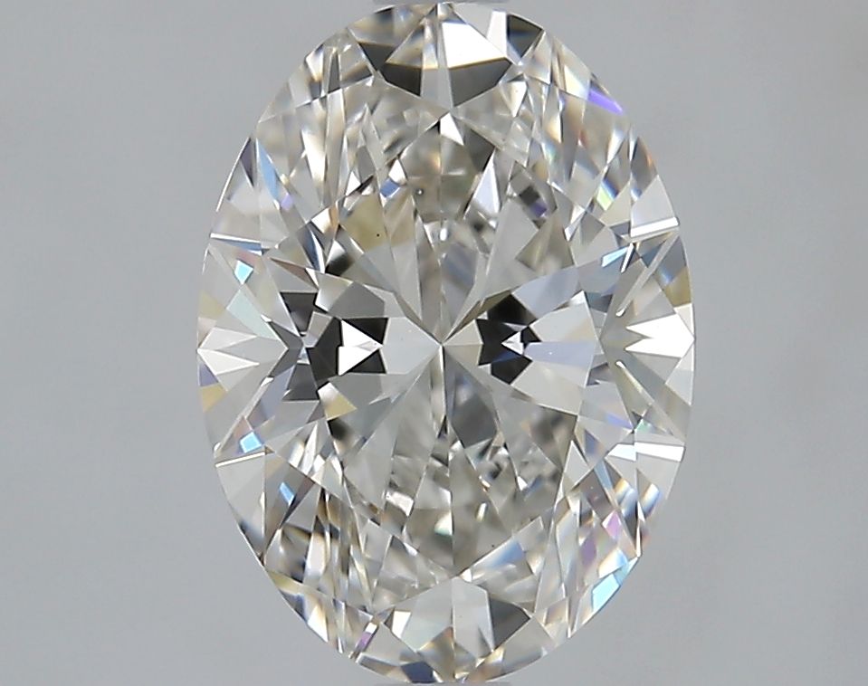 1.73 ct. oval Lab Grown Diamond front image