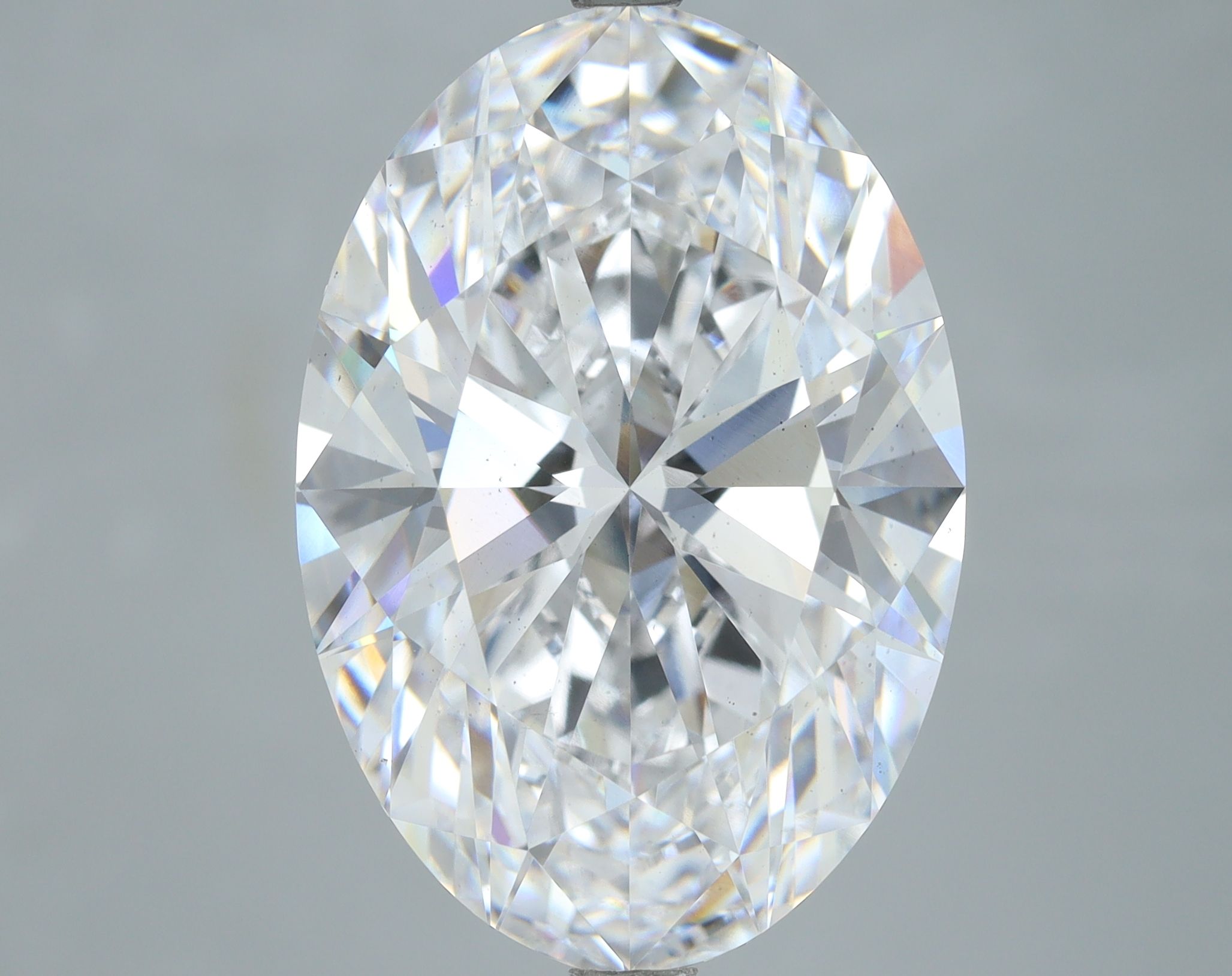 9.03 ct. oval Lab Grown Diamond front image