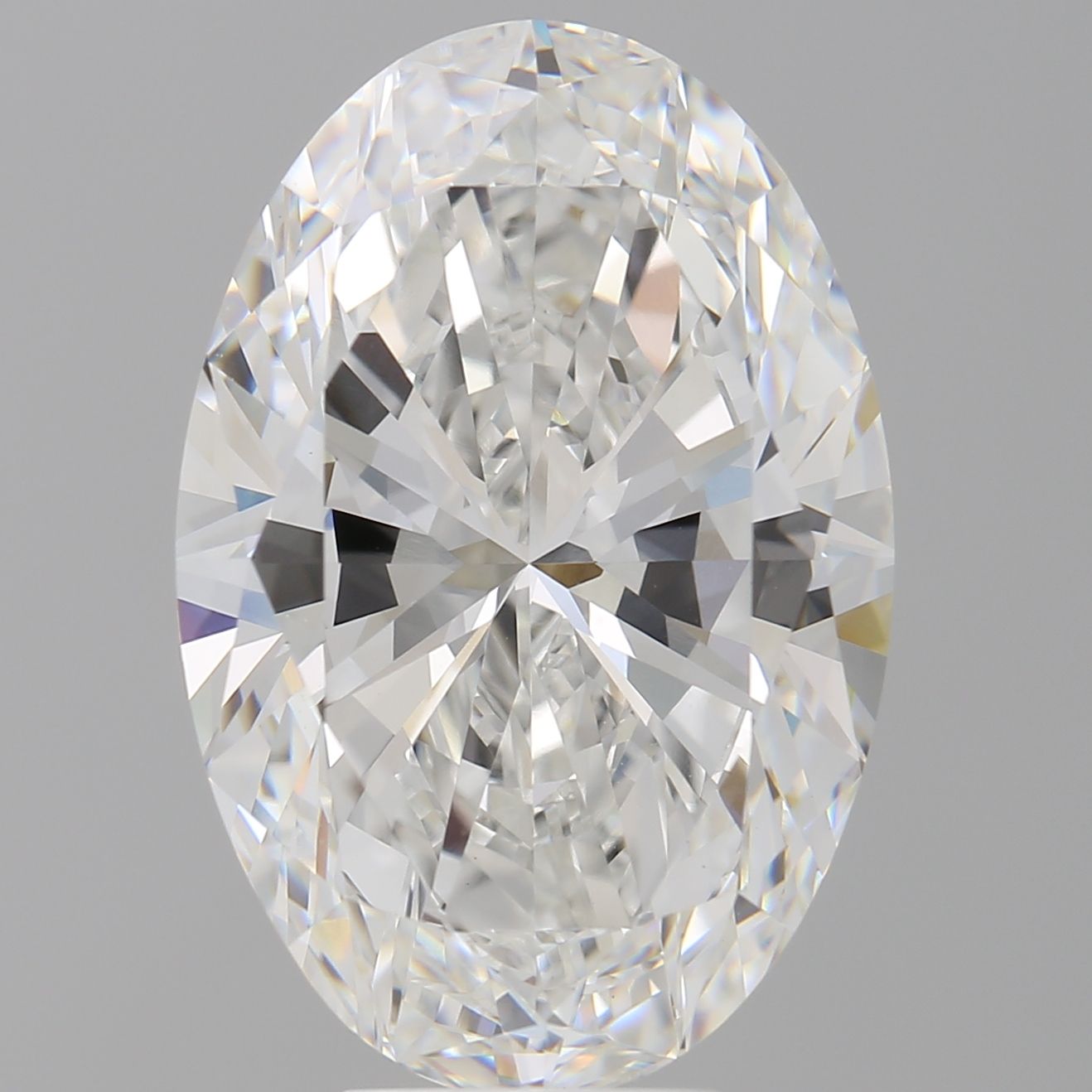 8.05 ct. oval Lab Grown Diamond front image