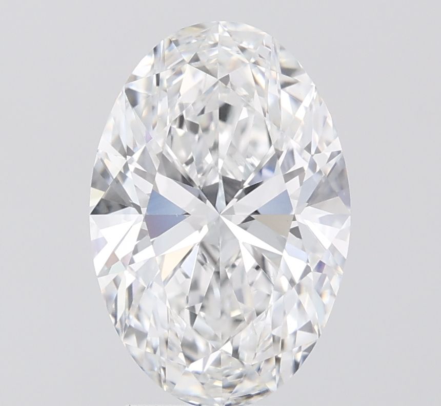 3.03 ct. oval Lab Grown Diamond front image
