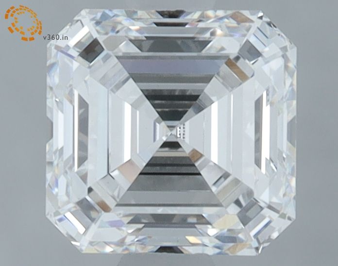 1.1 ct lab-grown Square emerald Diamond