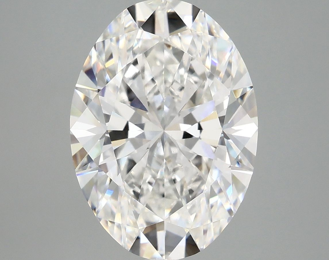 5.04 ct. oval Lab Grown Diamond front image