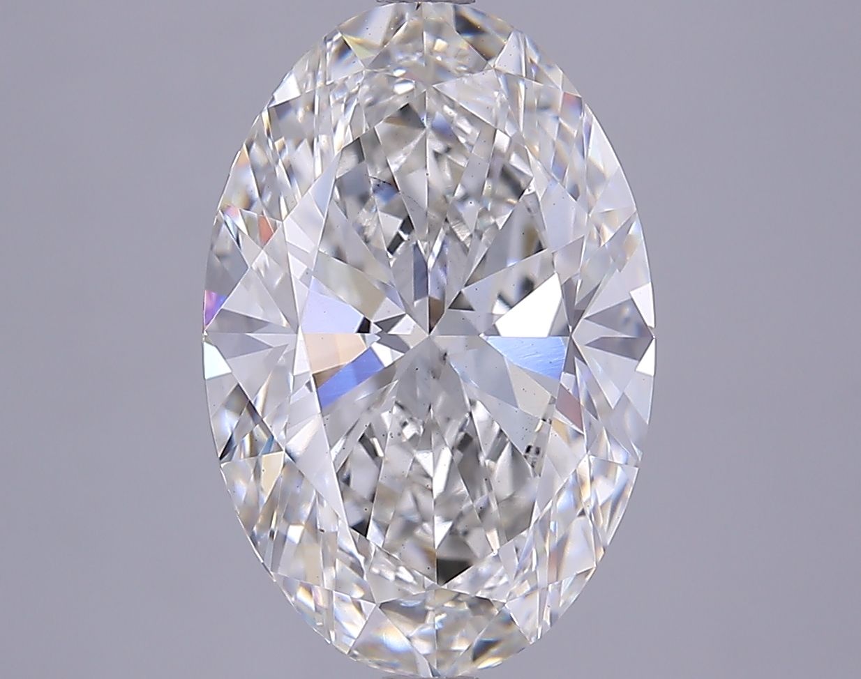 4.83 ct. oval Lab Grown Diamond front image