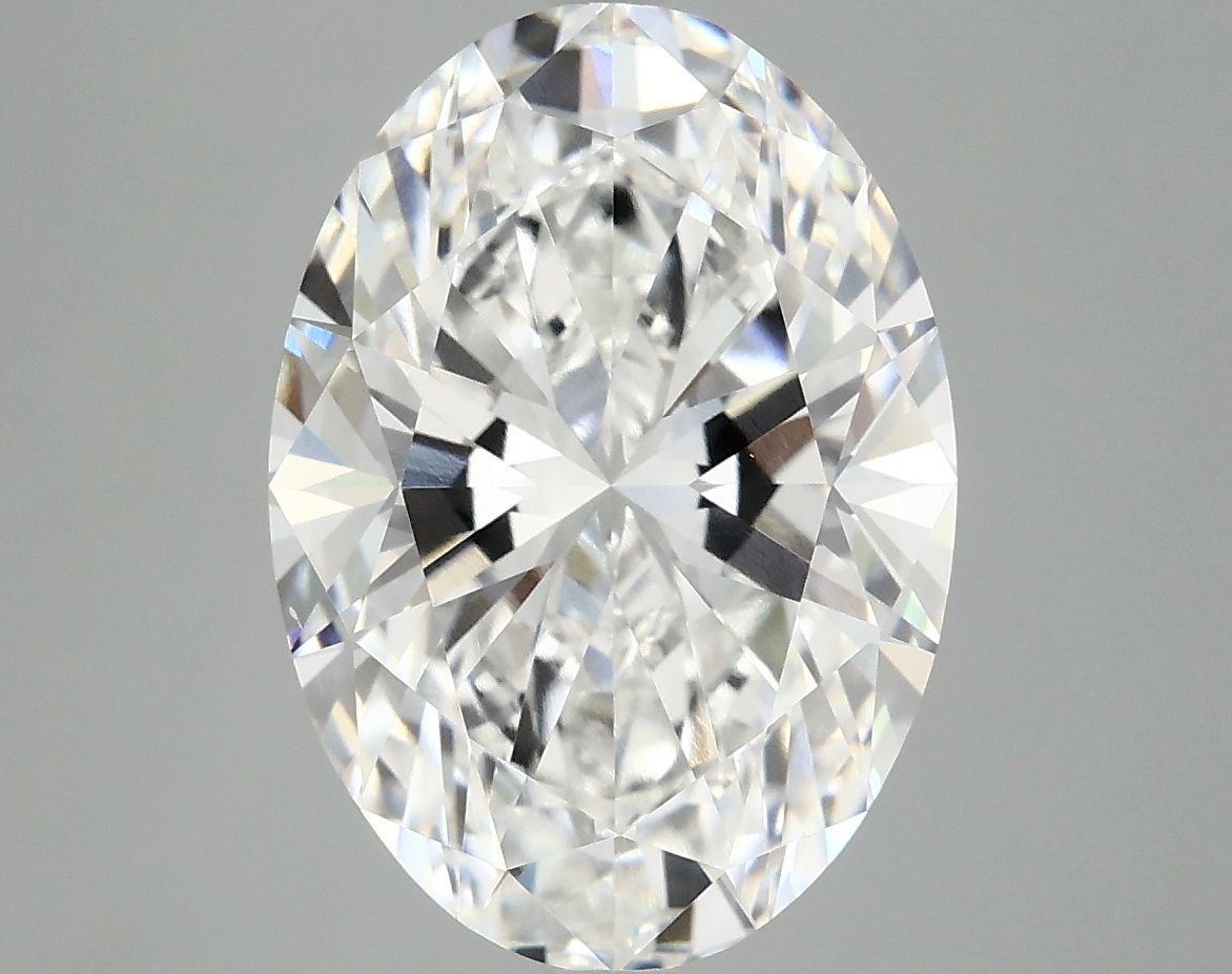 5.03 ct. oval Lab Grown Diamond front image