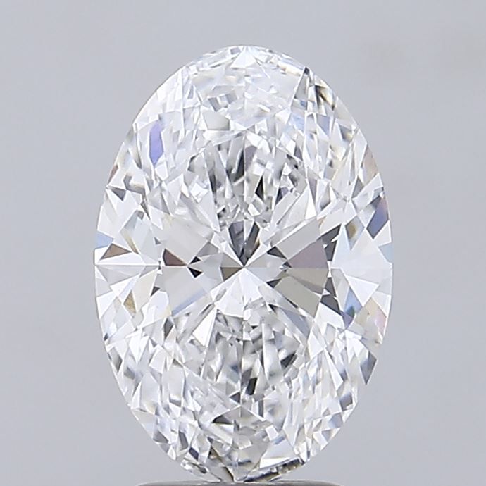 3.42 ct. oval Lab Grown Diamond front image