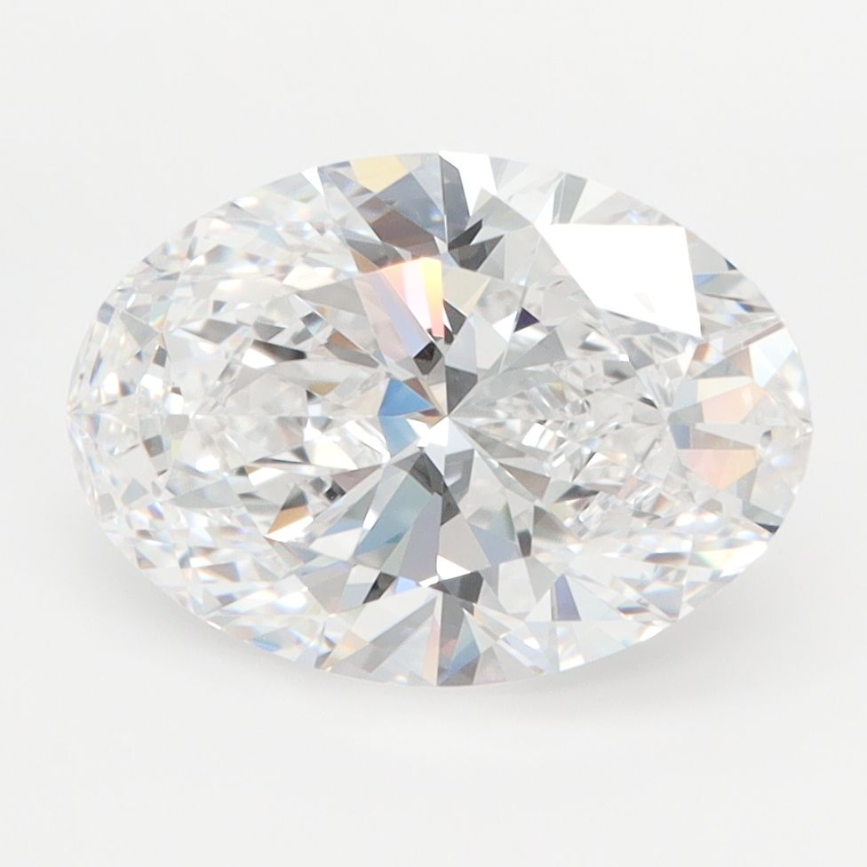 3.10 ct. oval Lab Grown Diamond front image