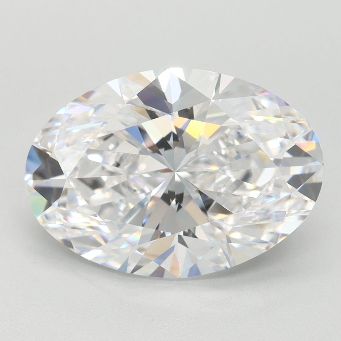 3.41 ct. oval Lab Grown Diamond front image