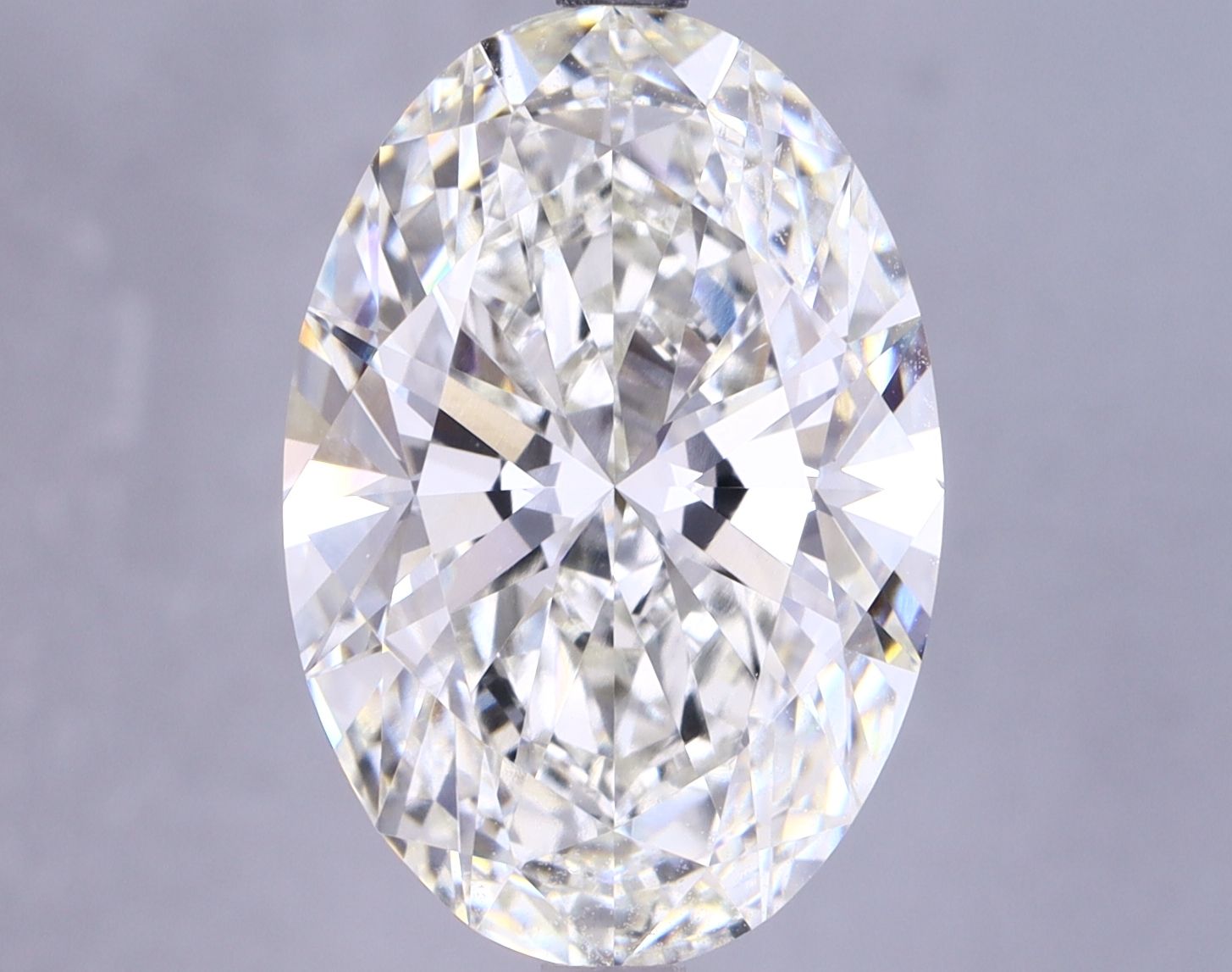 6.61 ct. oval Lab Grown Diamond front image