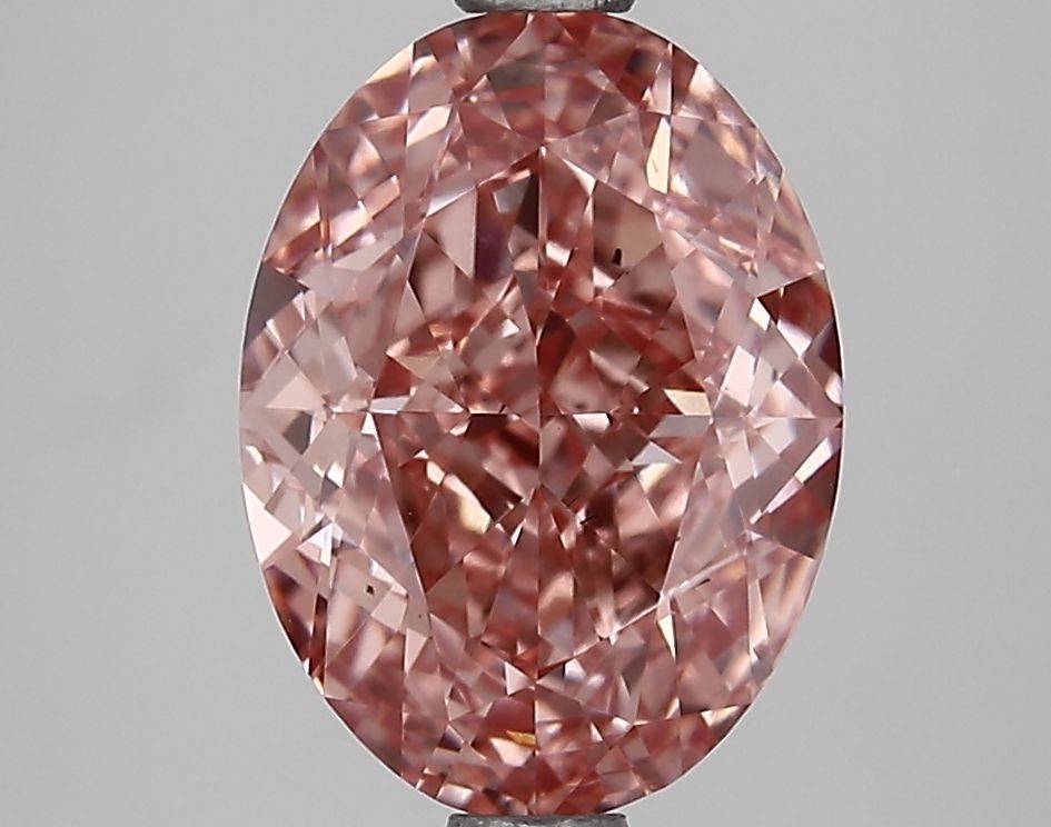 2.81 ct. oval Lab Grown Diamond front image