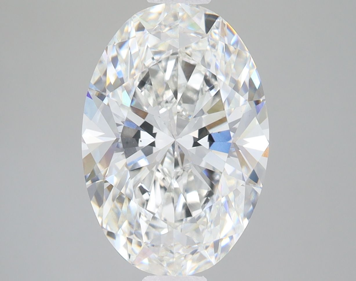 4.06 ct. oval Lab Grown Diamond front image