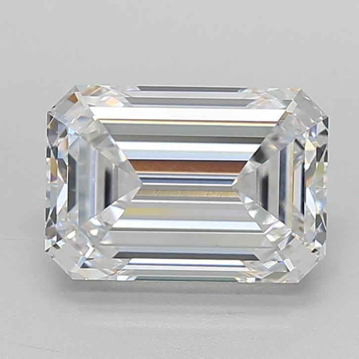 3.80 ct. emerald Lab Grown Diamond front image